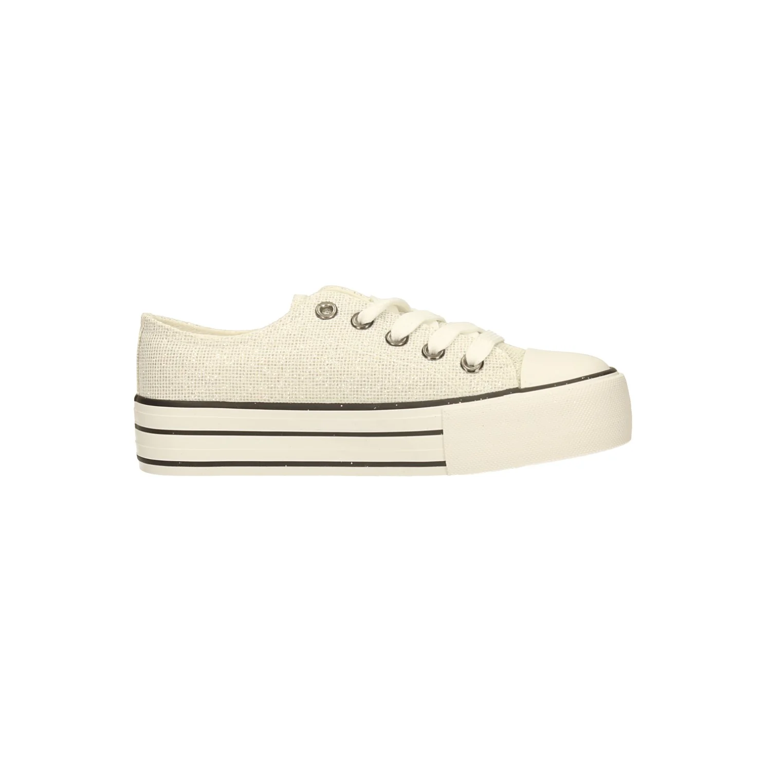 Sneakers platform con glitter - Image 3