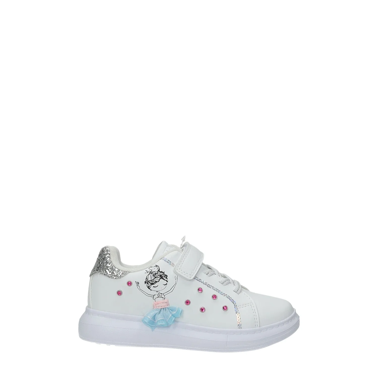 Sneakers kids con dettagli