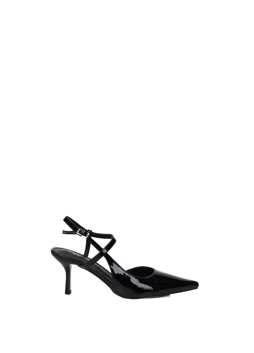 Décolleté slingback vernice
