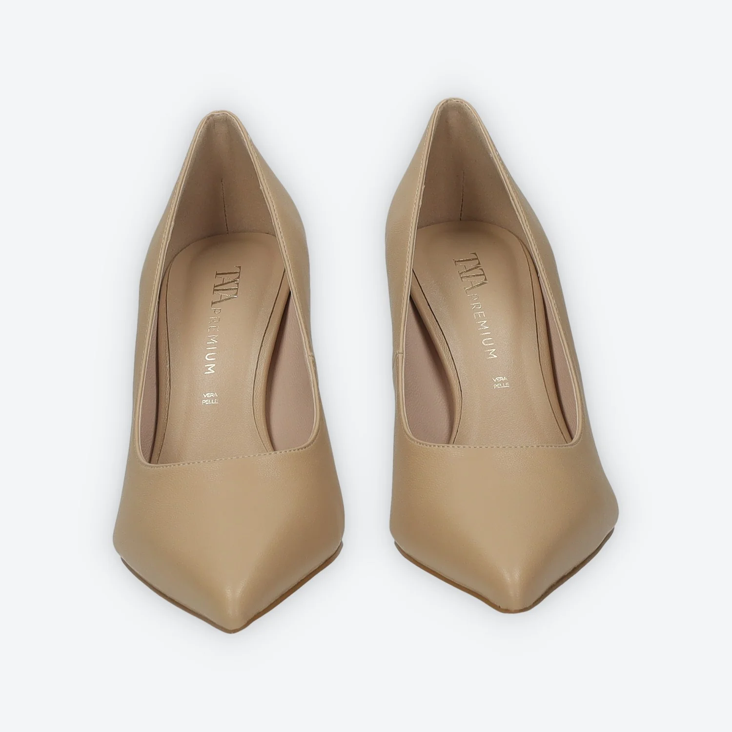 Décolleté con sottopiede in vera pelle.Tacco alto 10cm - Image 8