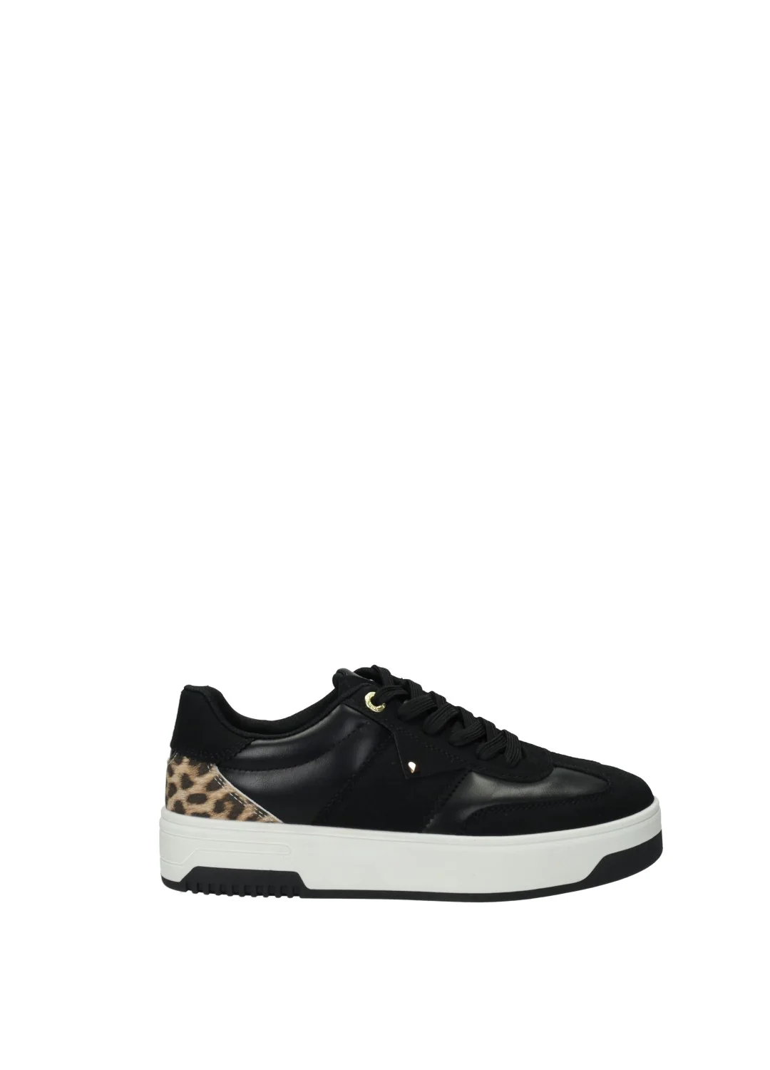 Sneakers donna black PU gomma – 1314409A - Image 5