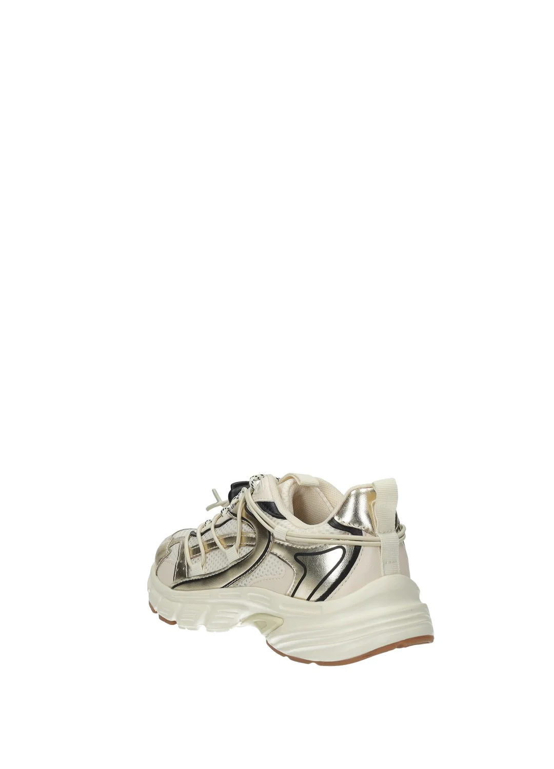 Sneakers donna gold/beige - Image 3