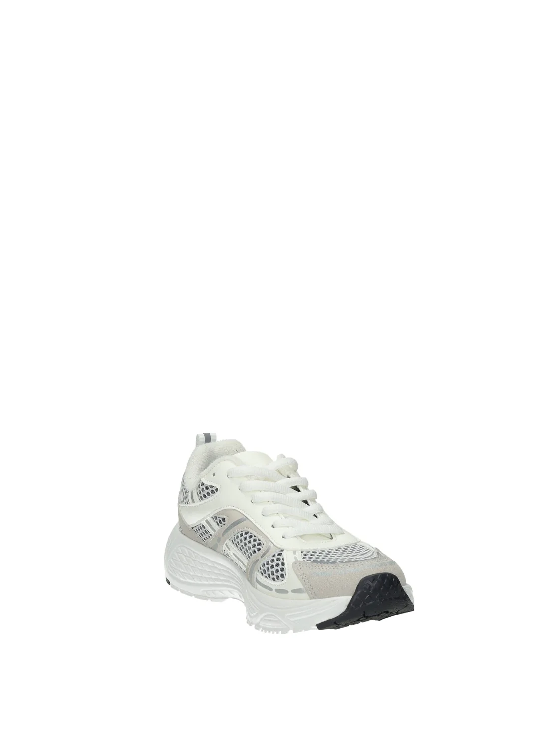 Sneakers donna in PU e tessuto con suola in gomma - Image 8