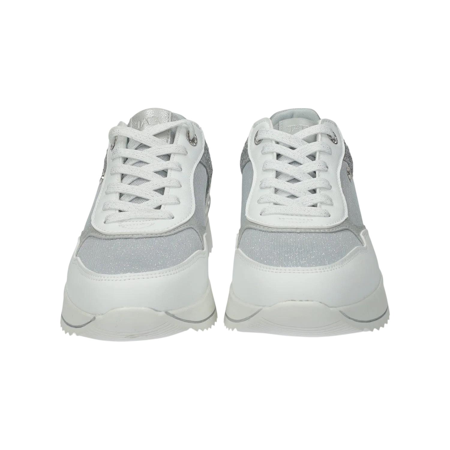 Sneakers con contrasto in glitter. - Image 6