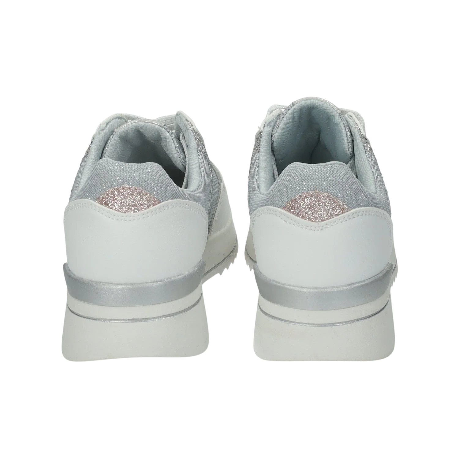 Sneakers con contrasto in glitter. - Image 7