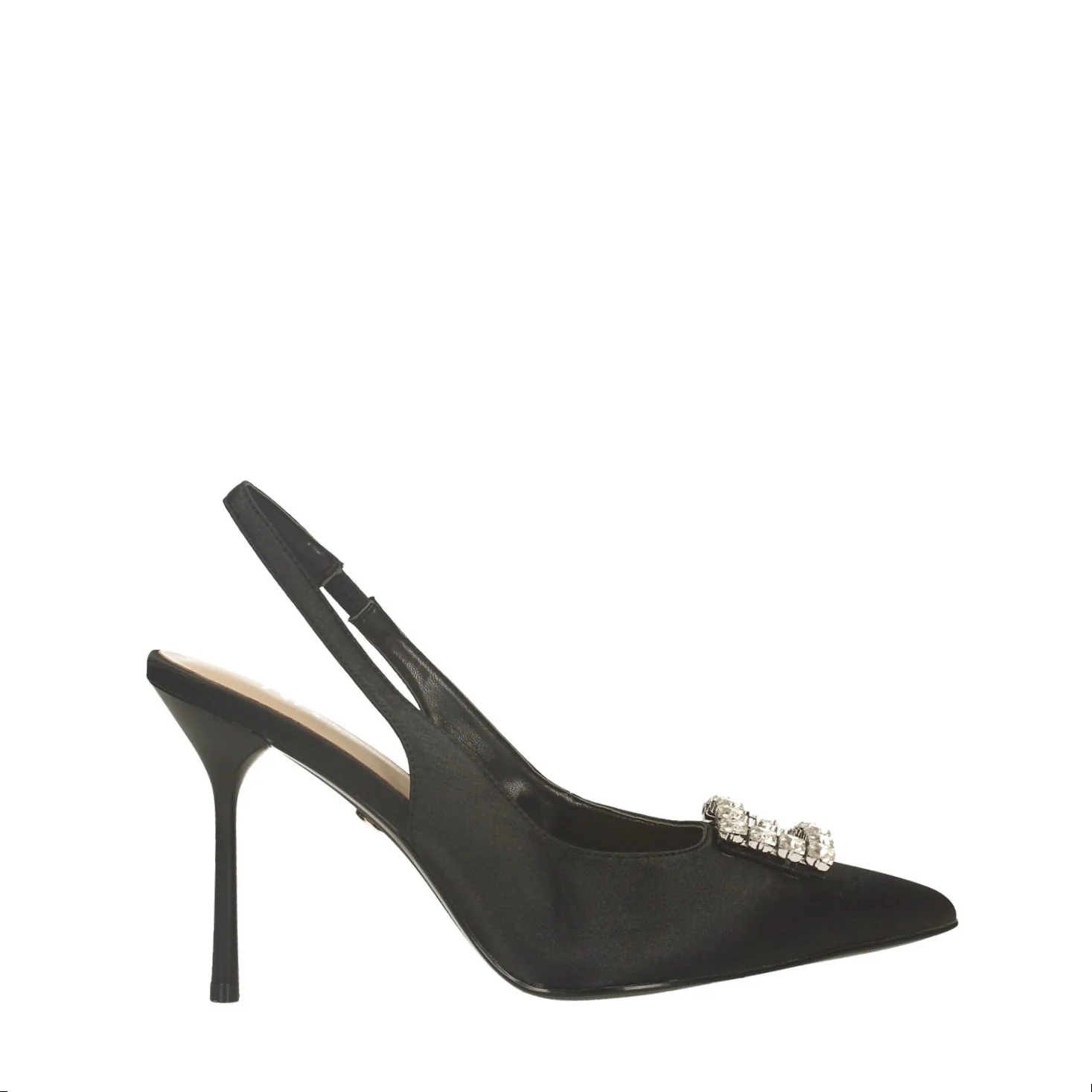 Décolleté slingback con gioiello. Tacco alto 9.5cm - Image 14
