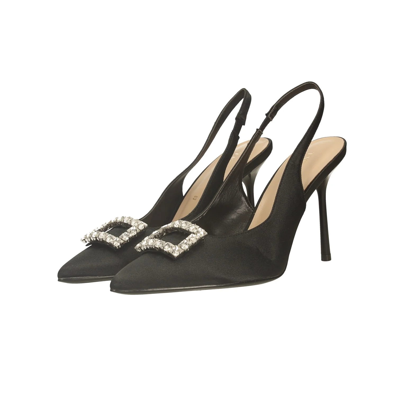 Décolleté slingback con gioiello. Tacco alto 9.5cm - Image 15