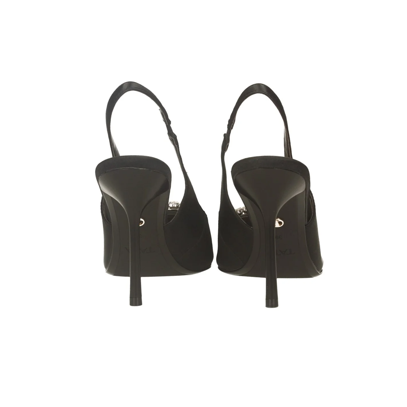 Décolleté slingback con gioiello. Tacco alto 9.5cm - Image 17