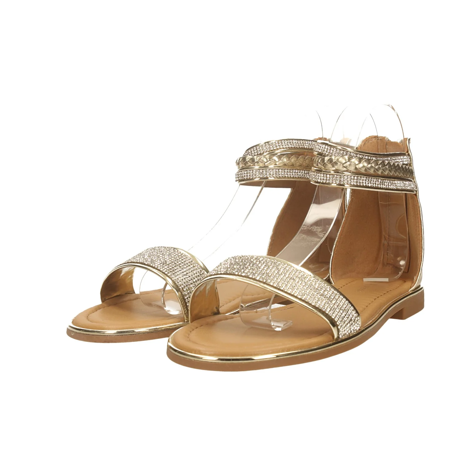 Sandali con fascia in strass - Image 2