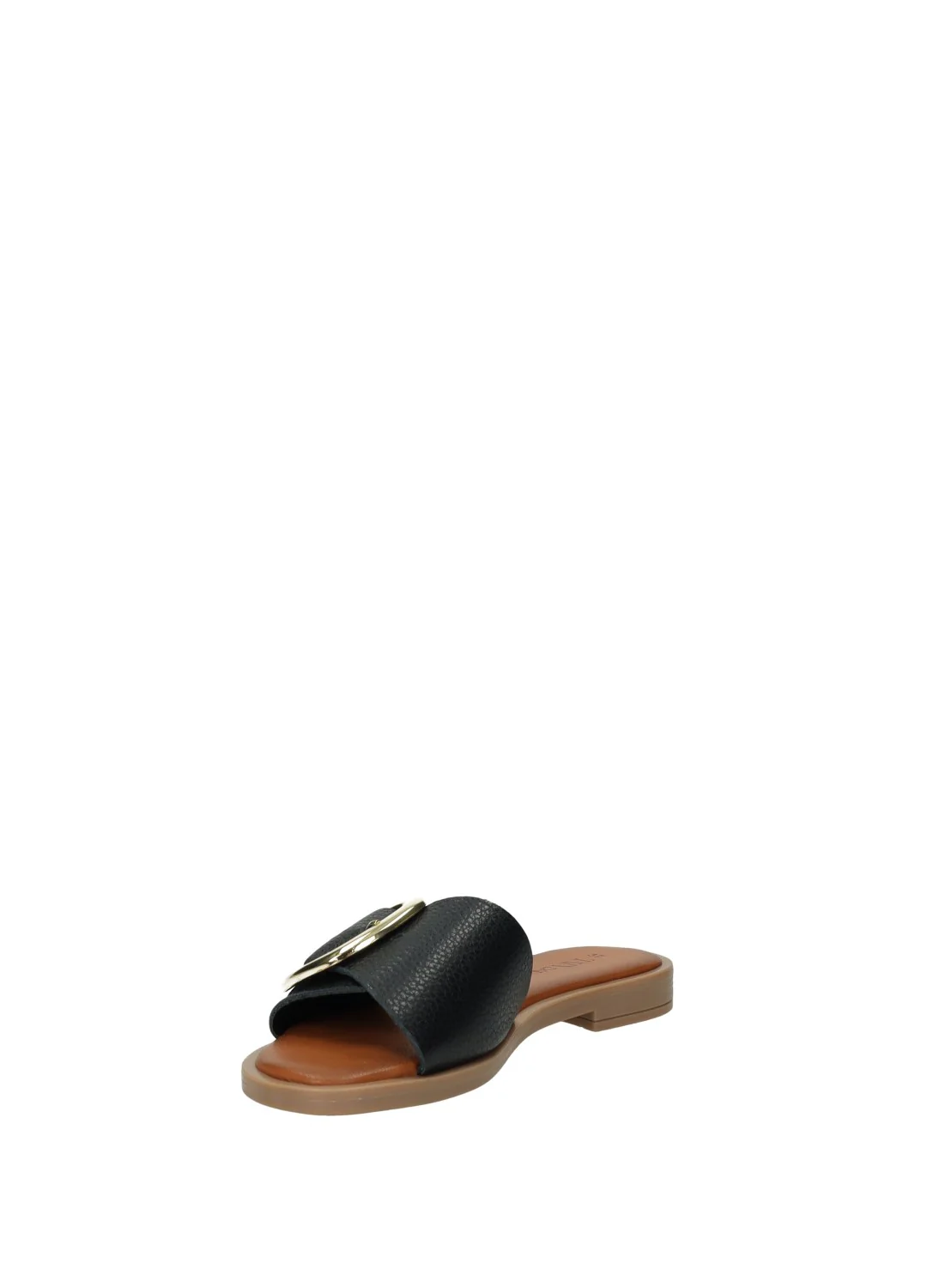 Sandali Donna Pelle Black / Brown - Image 9
