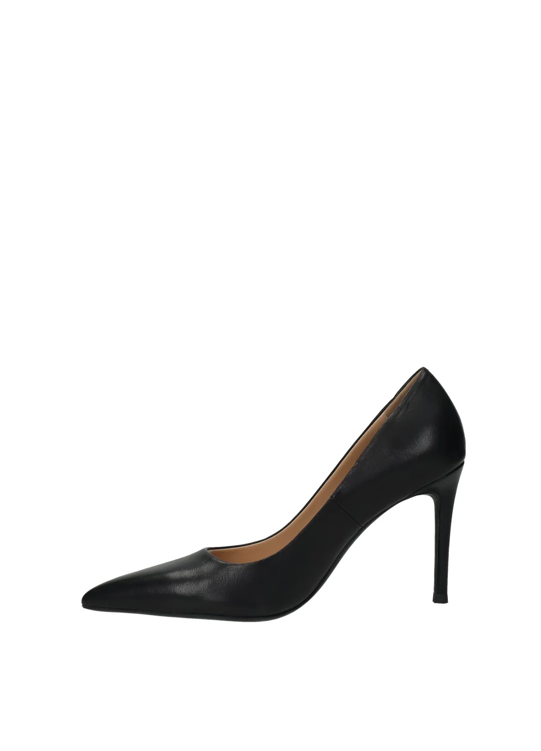 Décolleté donna in pelle con tacco alto - Image 3