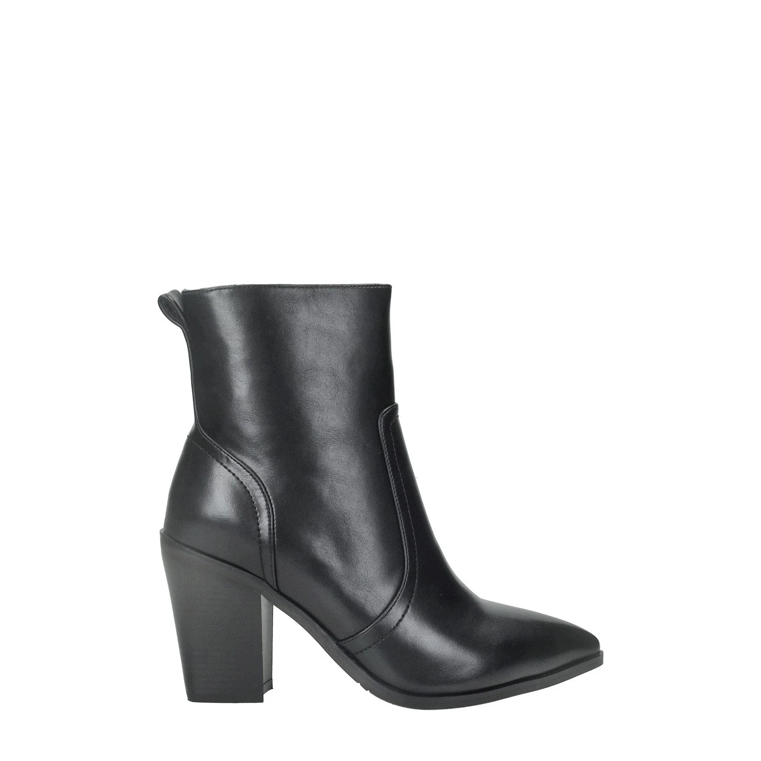 Stivaletti con zip.Tacco alto 9cm