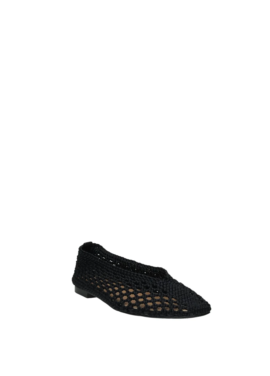 Ballerine donna in PU e tessuto con suola in gomma - Image 5