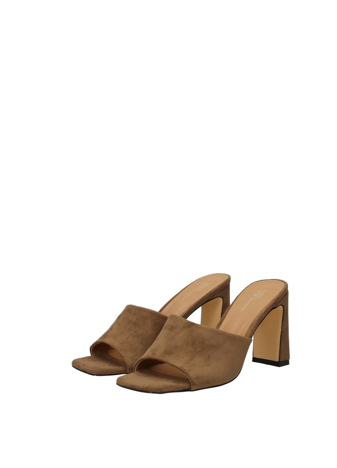 Sandali donna in PU e microfibra varii con tacco alto - Image 6