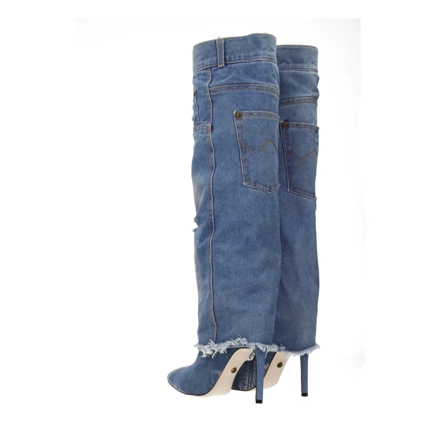 Stivali in Denim - Image 7