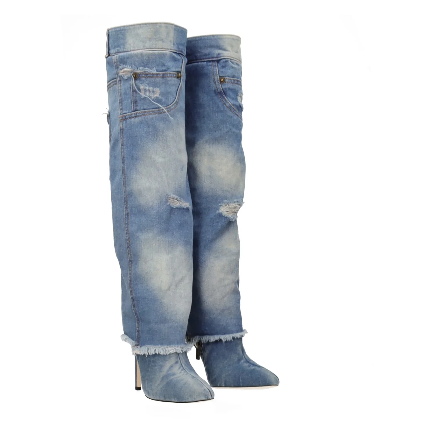 Stivali in Denim - Image 8