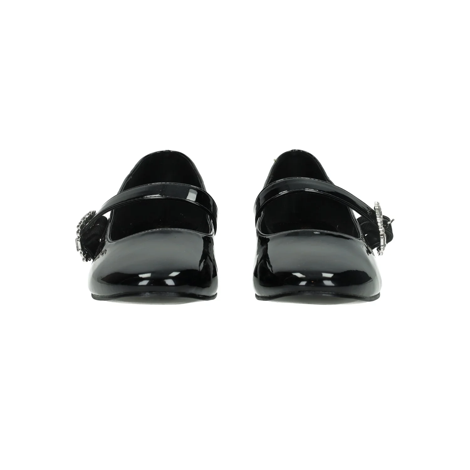Ballerine con cinturino in strass.Tacco alto 3 cm - Image 3