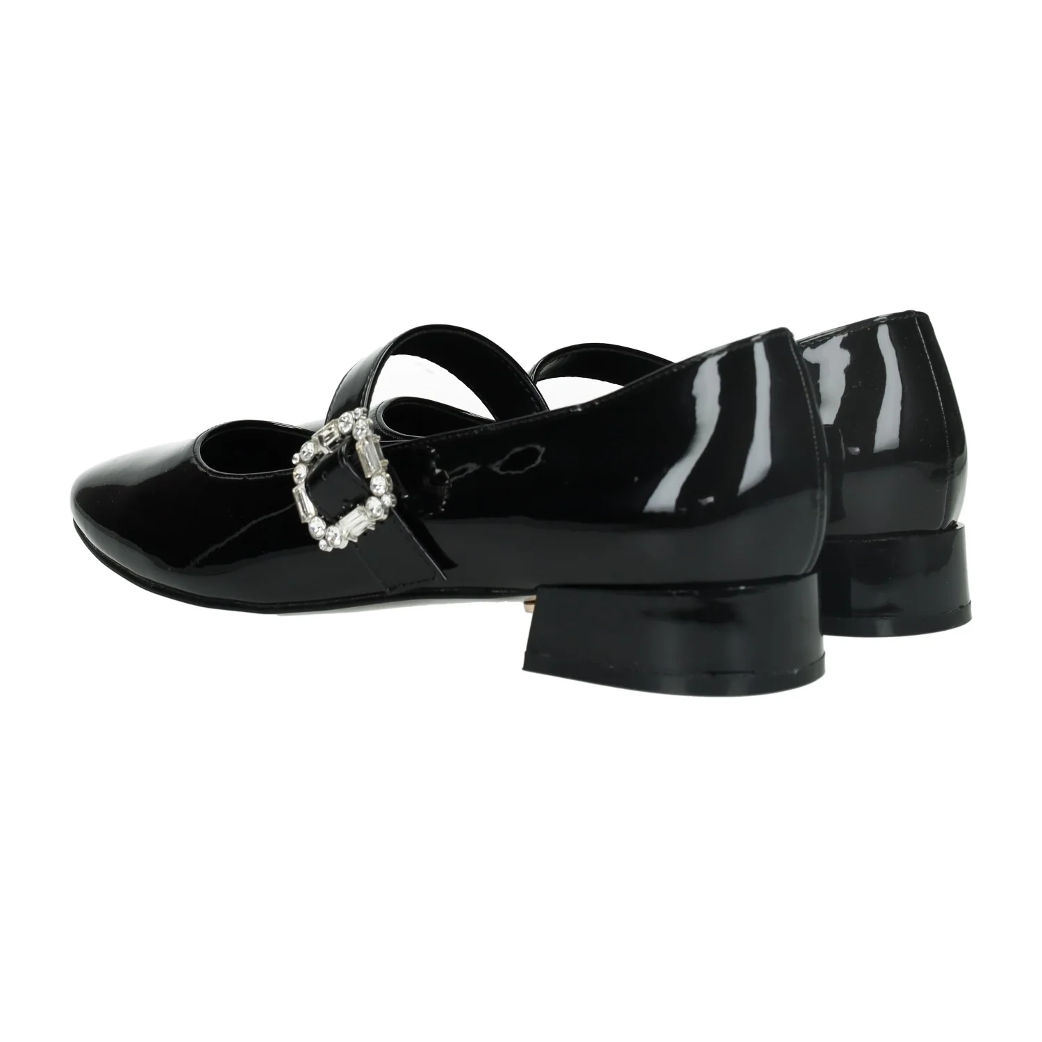 Ballerine con cinturino in strass.Tacco alto 3 cm - Image 6