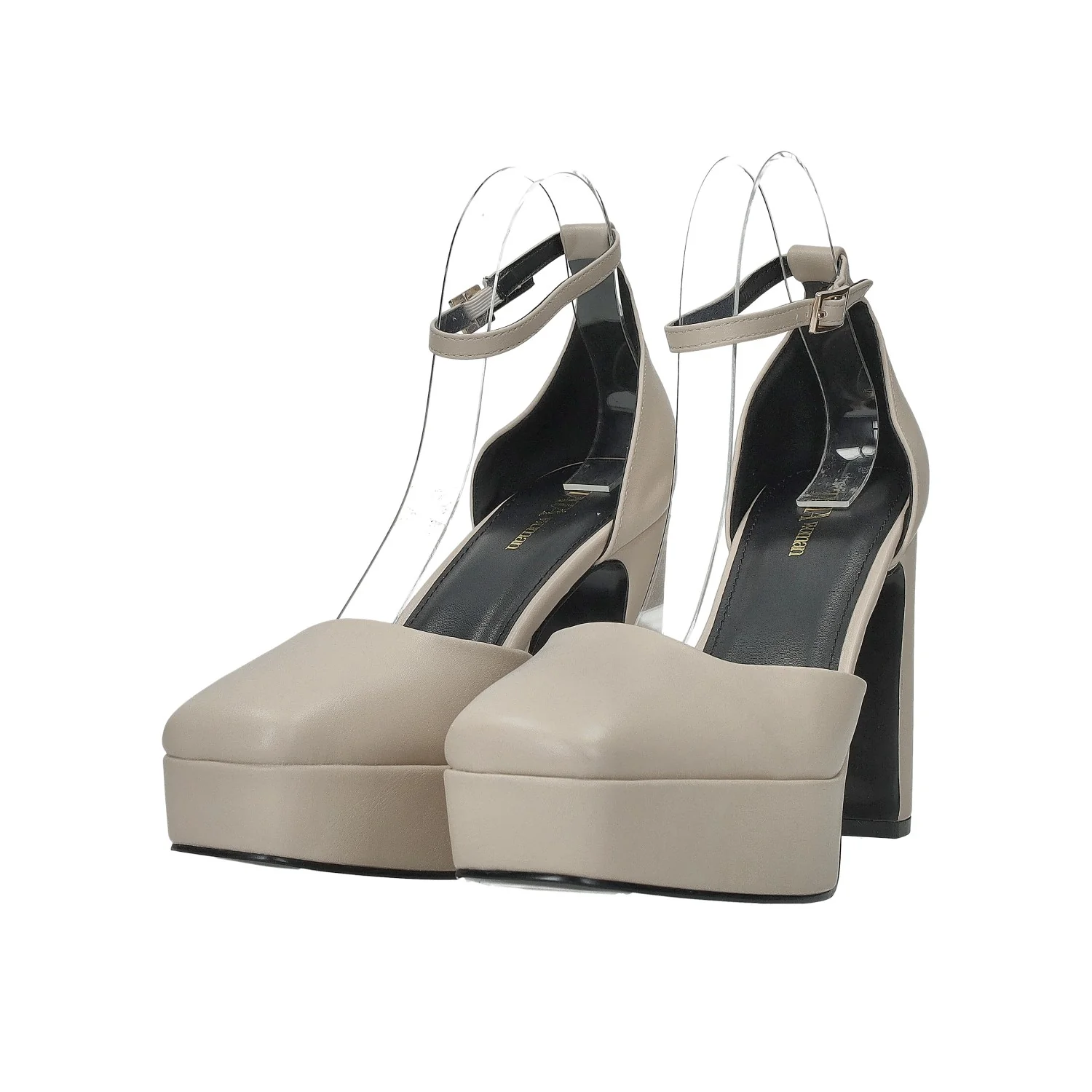 Décolleté in vernice con cinturino. Tacco alto 10cm - Image 8