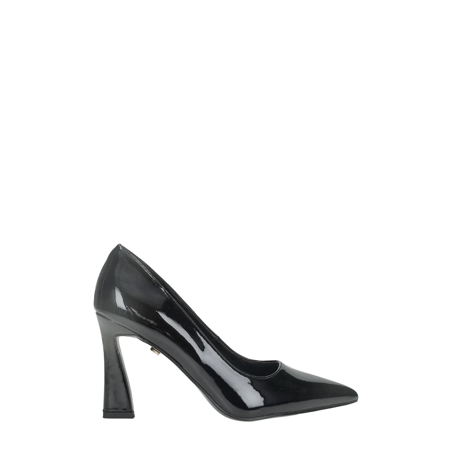 Décolleté con tacco a rocchetto. Tacco alto 9.5cm