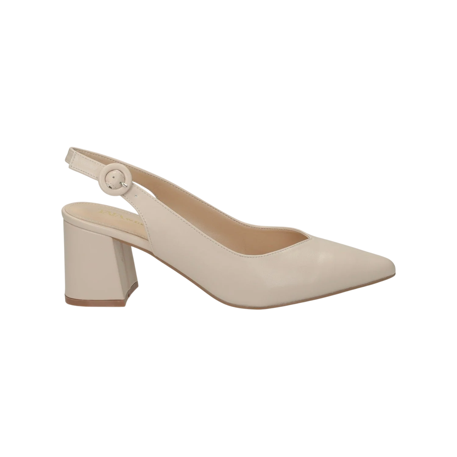 Décolleté sling back con cinturino. Tacco alto 6cm - Image 8