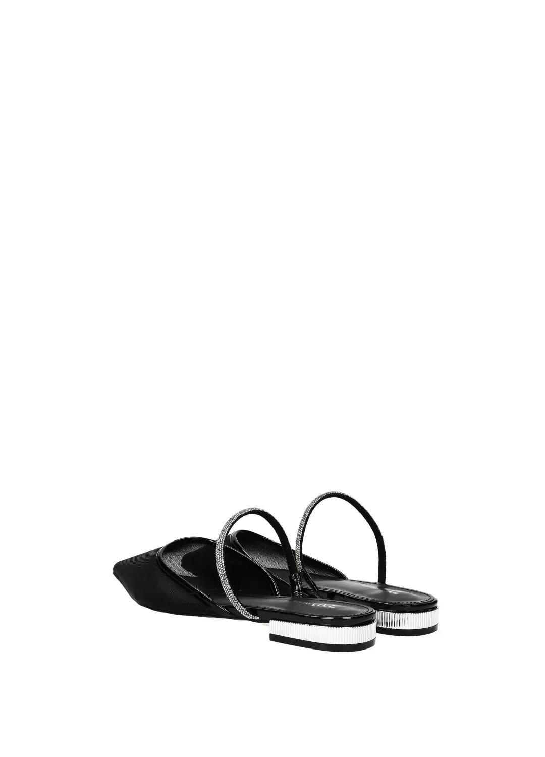 Sabot con strass e rete - Image 3