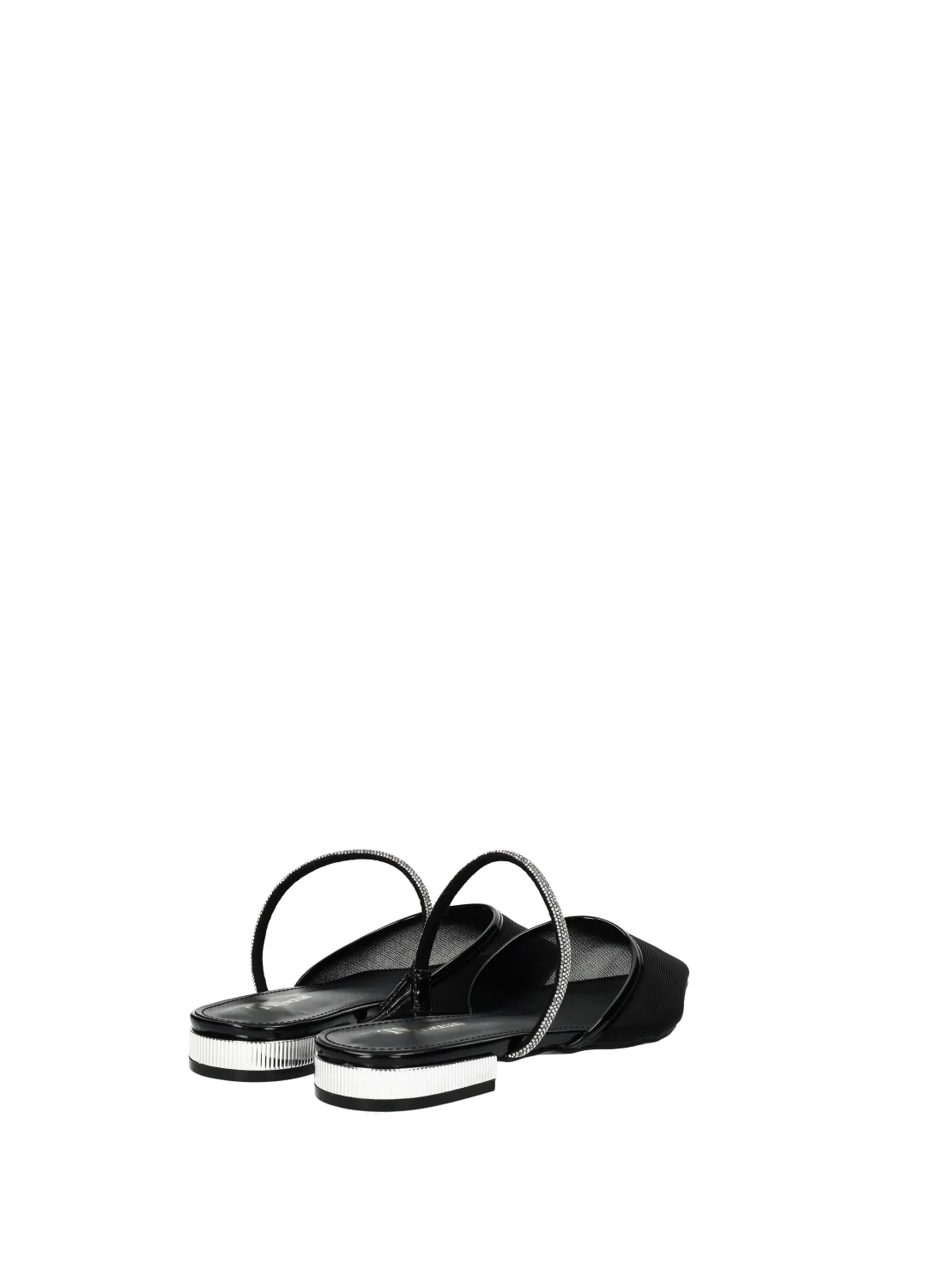 Sabot con strass e rete - Image 4