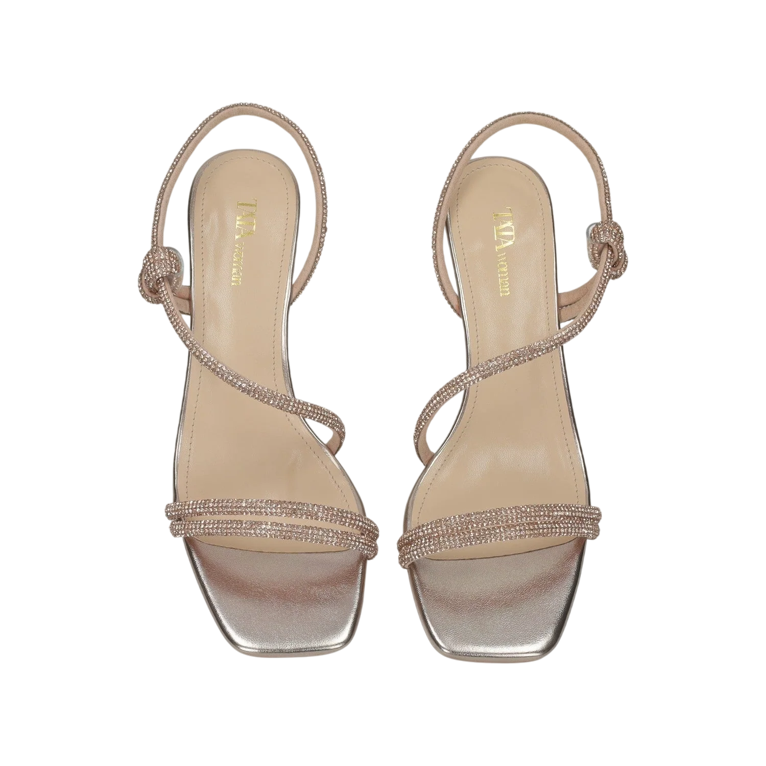 Sandali con strass.Tacco alto 6cm - Image 6