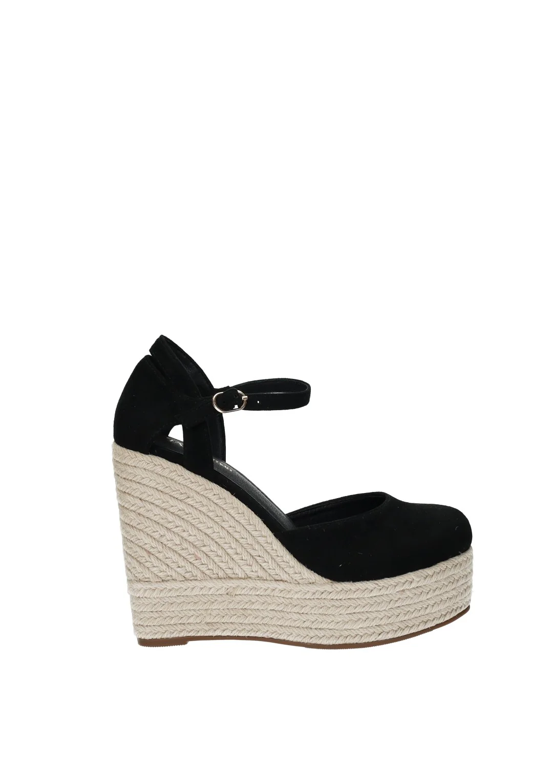 Sandali con zeppa in corda