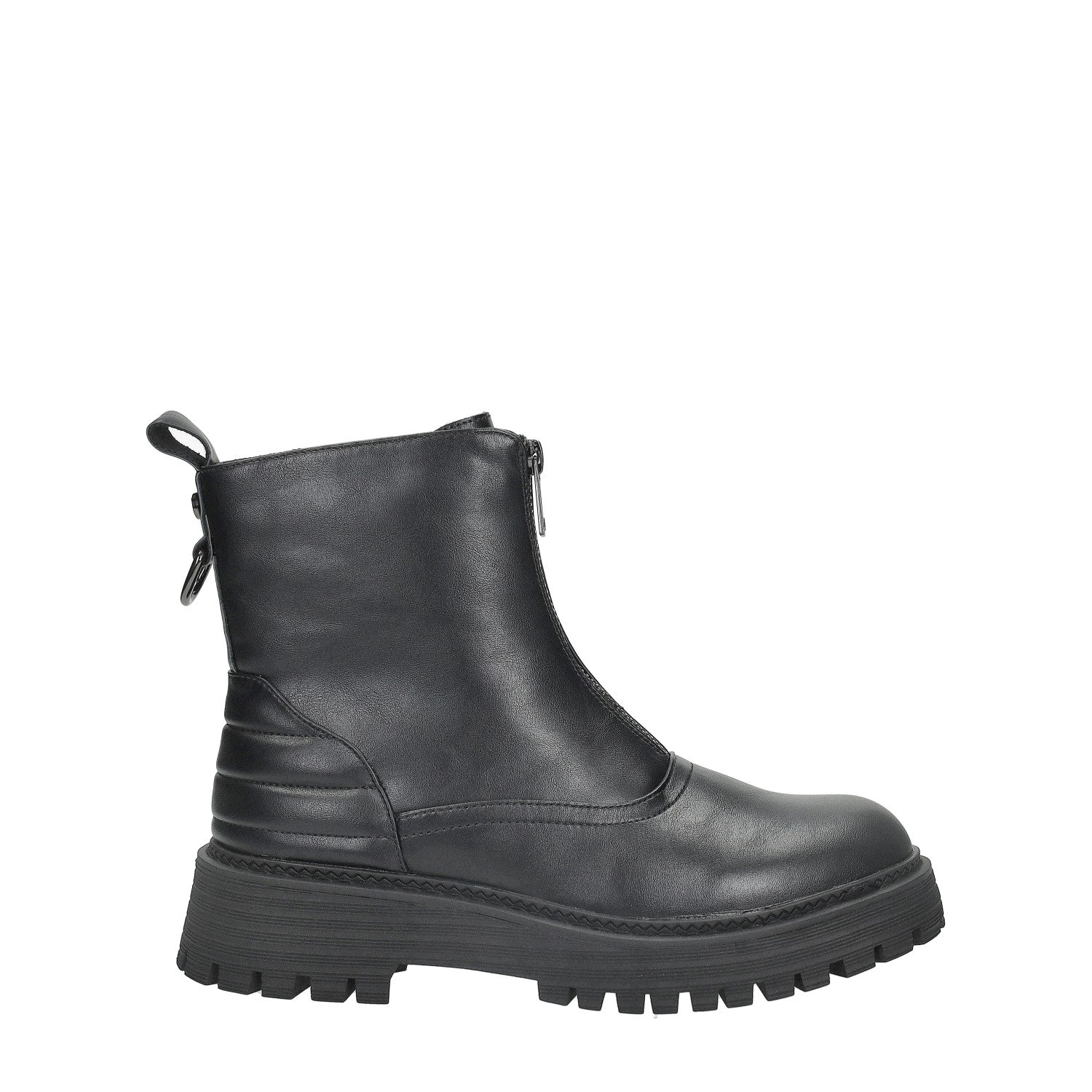Anfibi con zip frontale.Tacco alto 4cm - Image 5