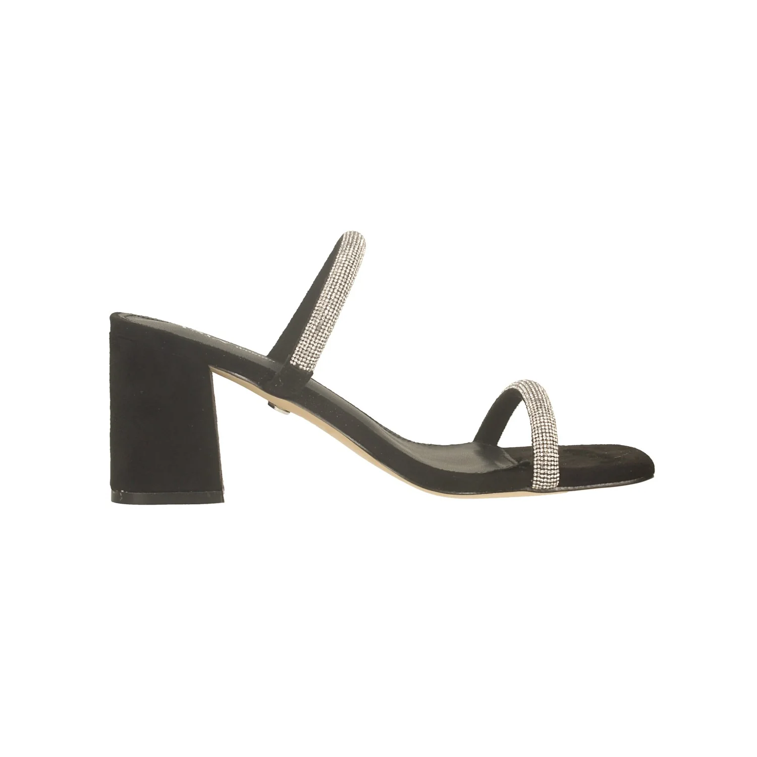 Mules con doppio listino tempestato di strass. Tacco alto 7cm - Image 11