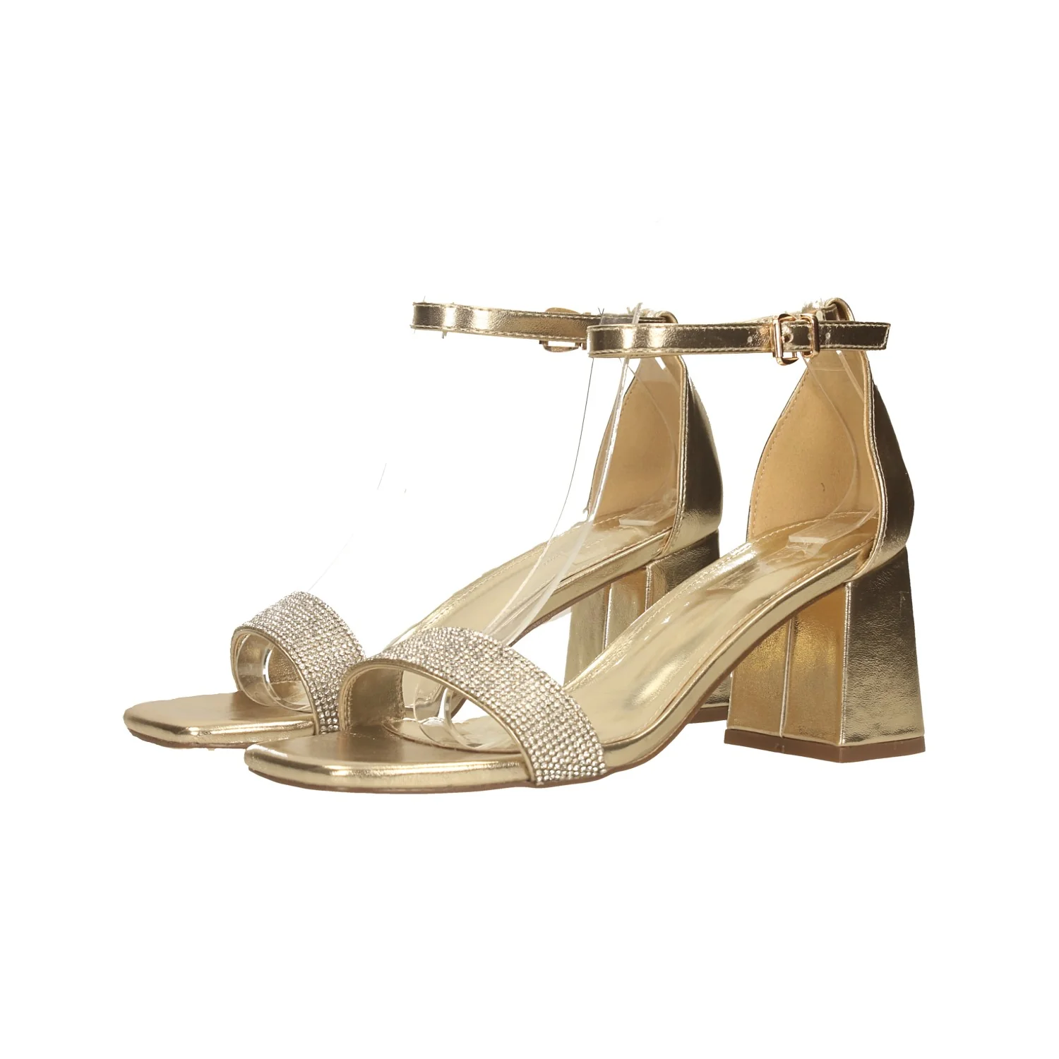 Sandali con strass. Tacco alto 7cm - Image 4