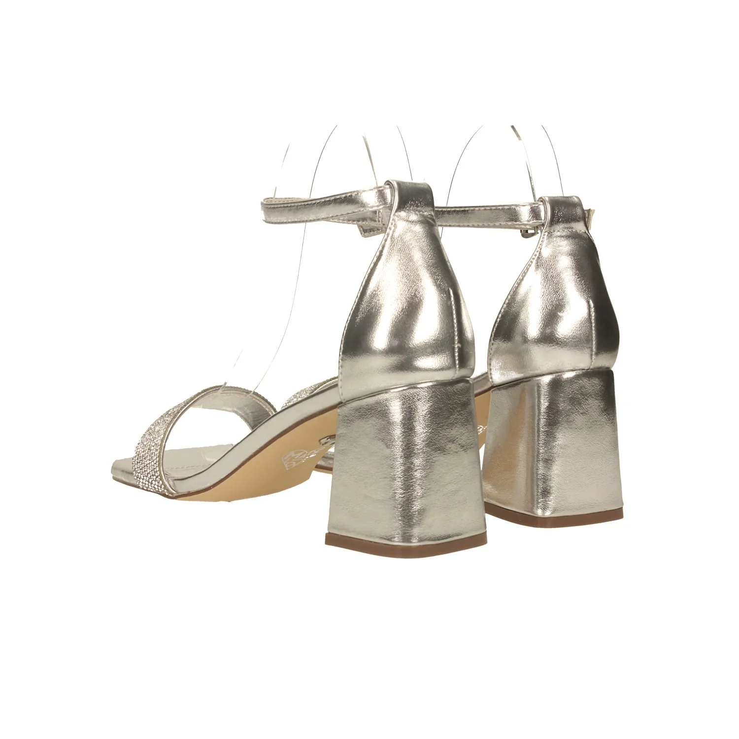 Sandali con strass. Tacco alto 7cm - Image 9