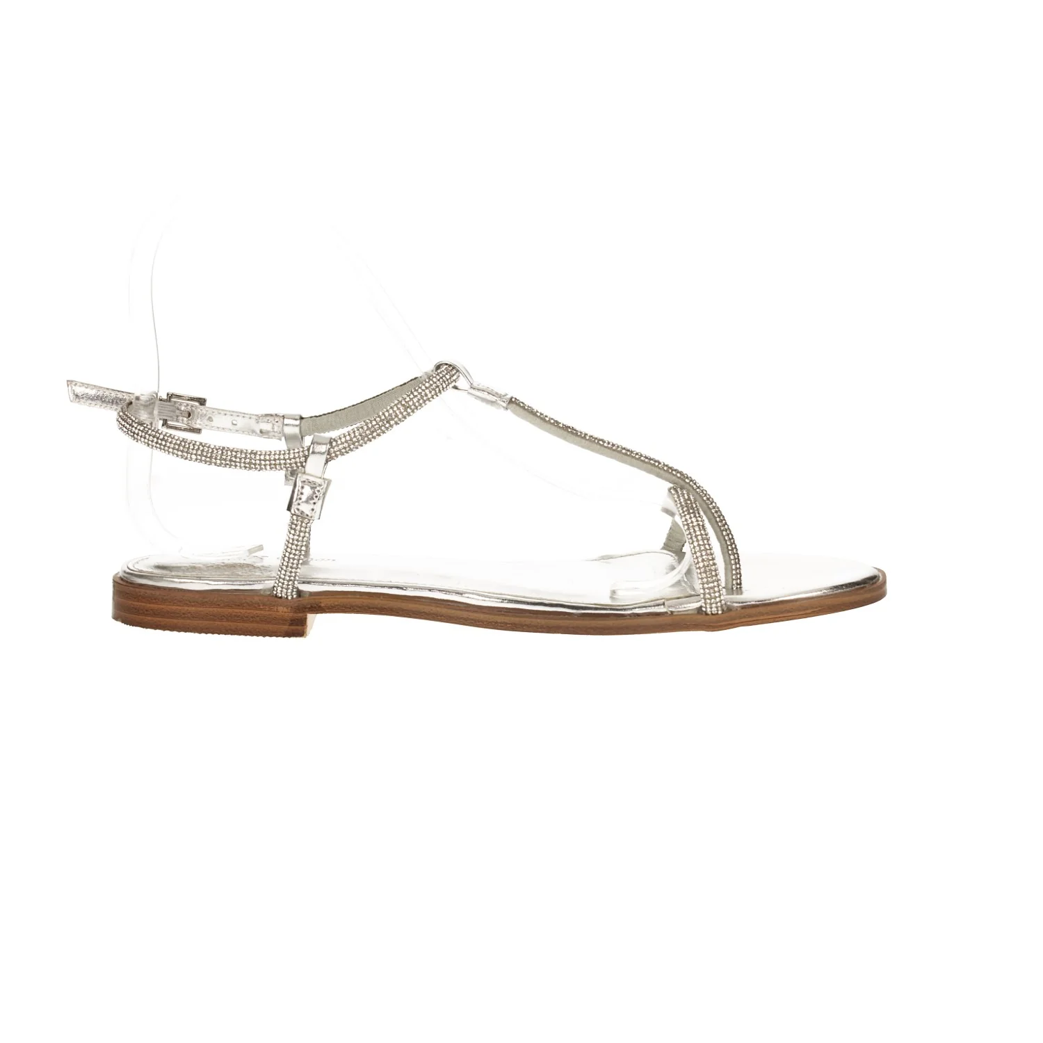 Sandali flat con strass - Image 11