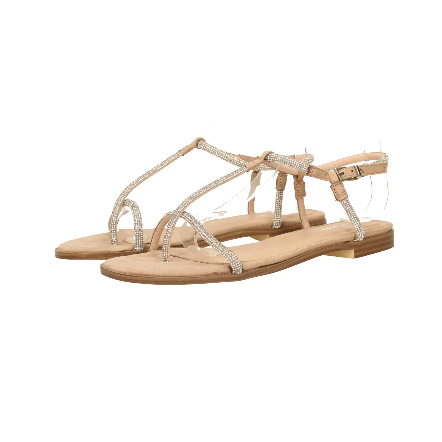 Sandali flat con strass - Image 2