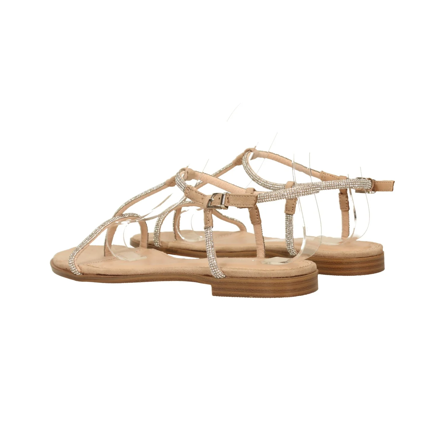 Sandali flat con strass - Image 4