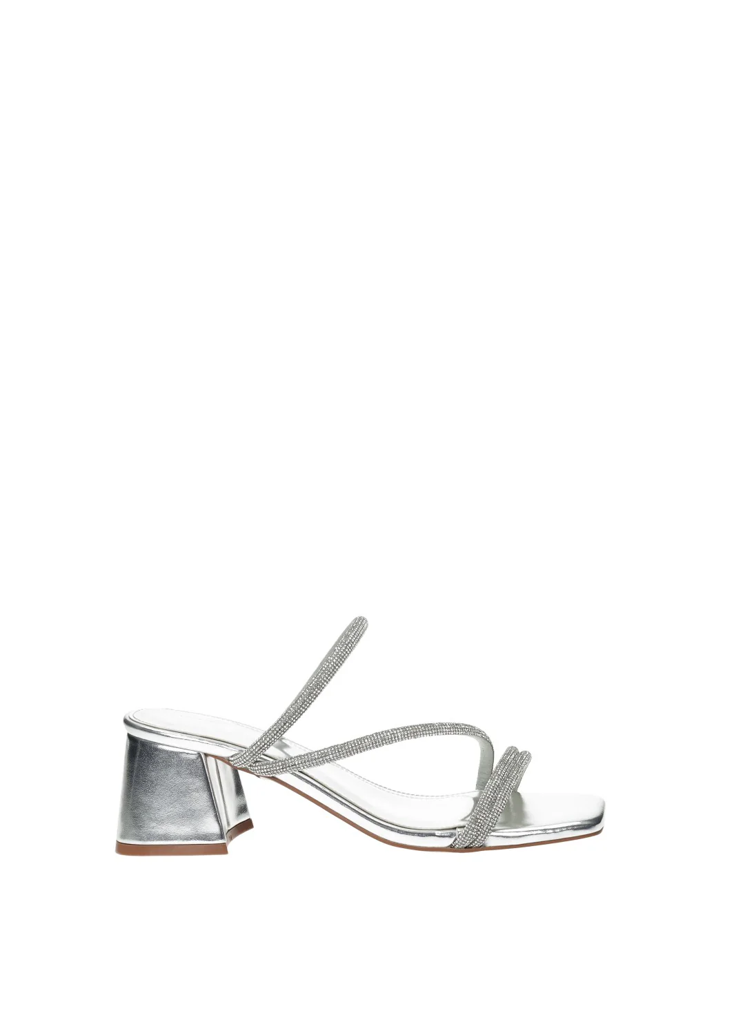 Sandali con listini strass