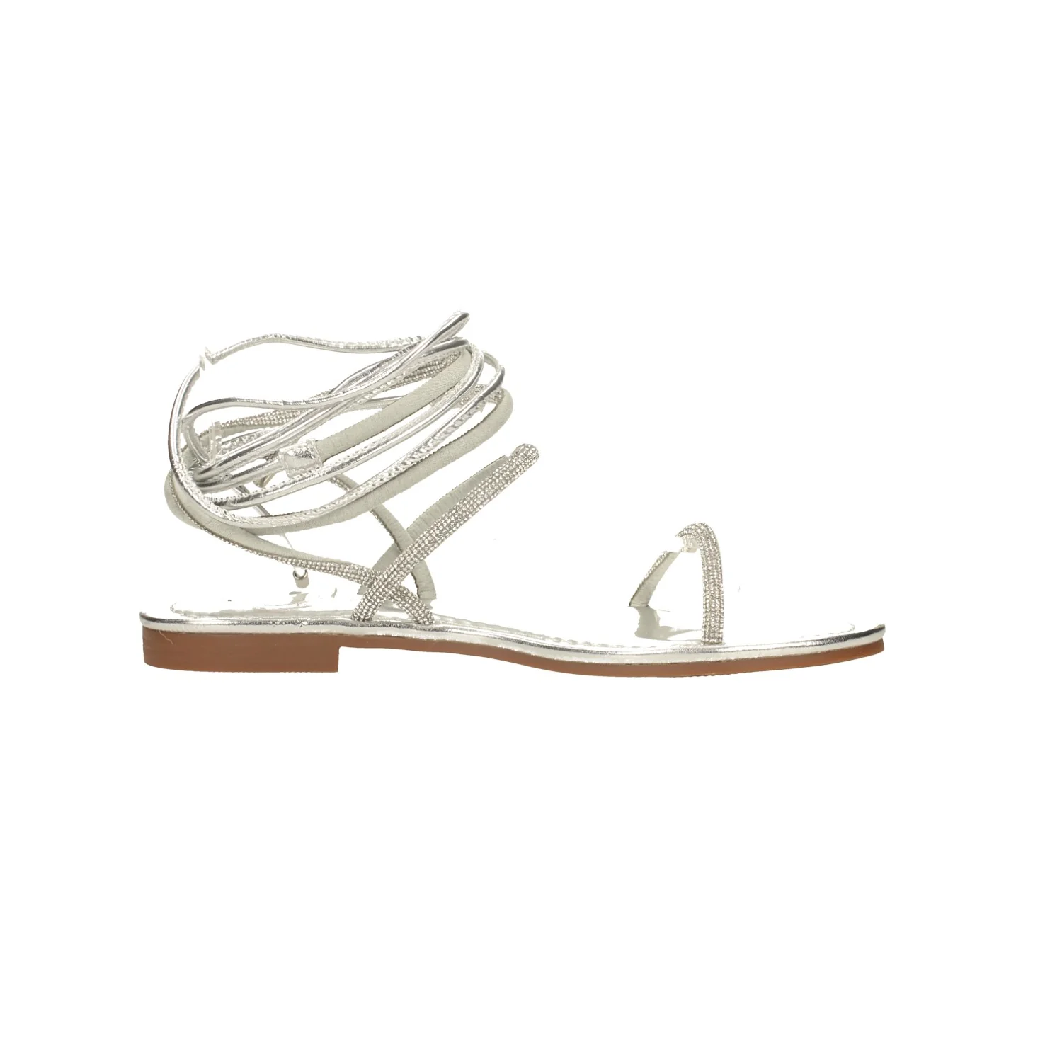 Sandali alla schiava con listini in strass - Image 11