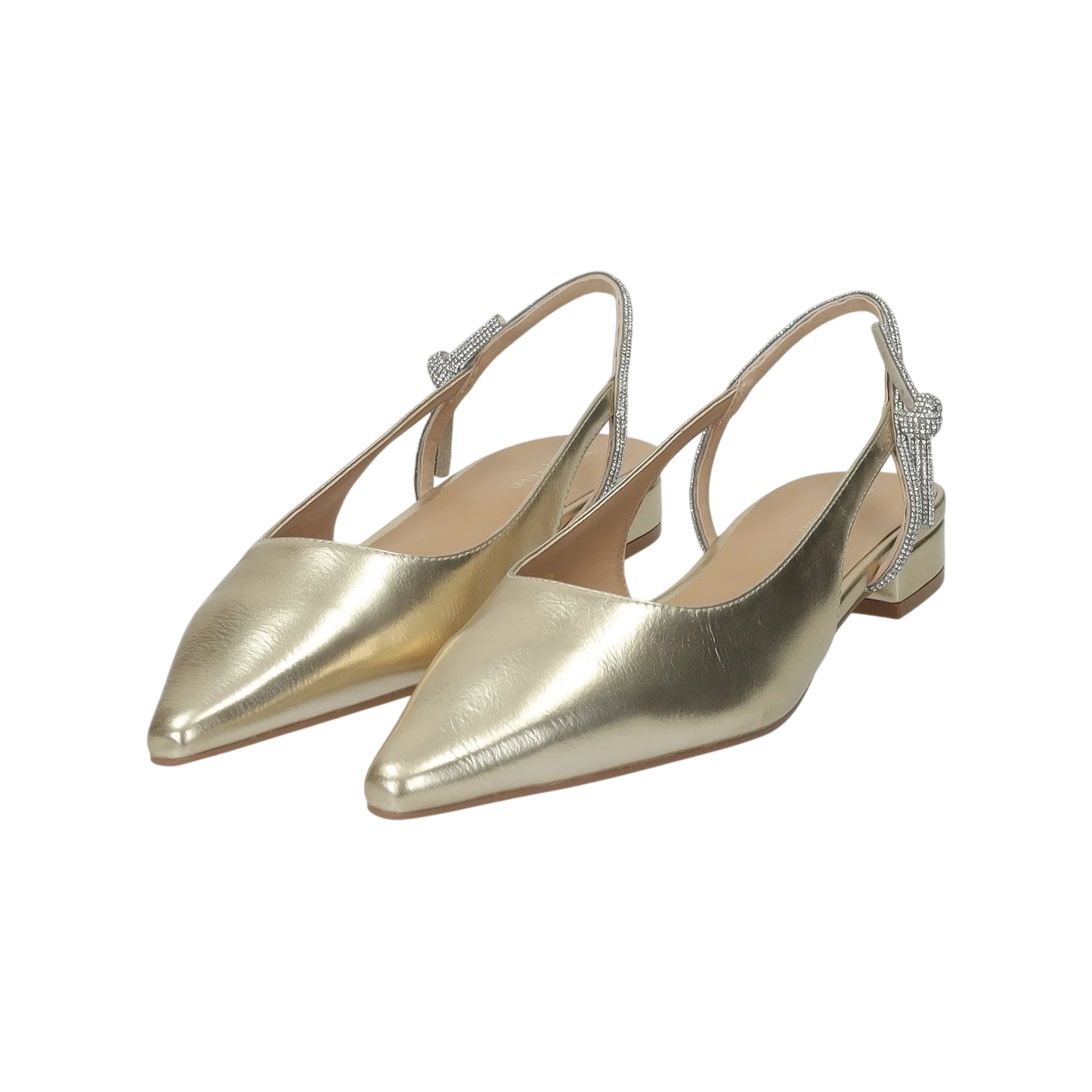 Ballerine con cinturino in strass.Tacco alto 2cm - Image 7