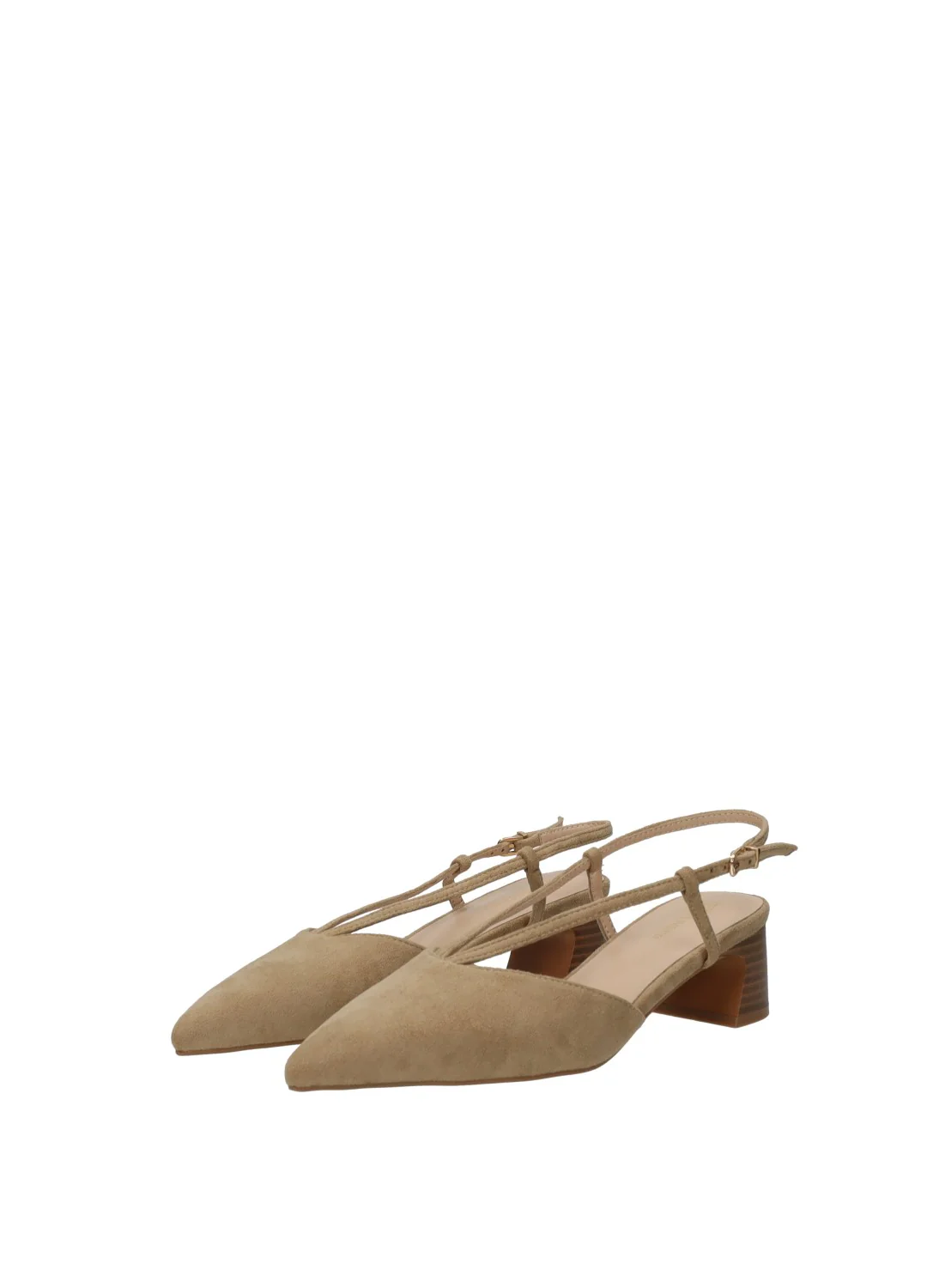 Décolleté slingback donna in PU tacco basso - Image 3