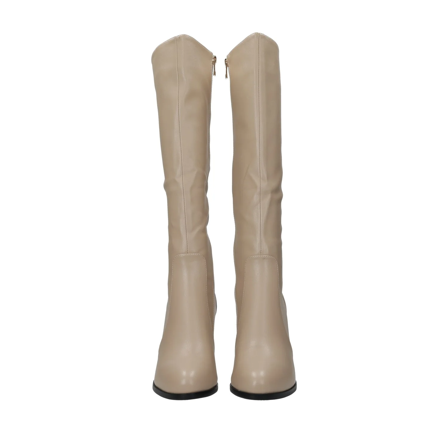 Stivali con doppia zip. Tacco alto 8cm - Image 3