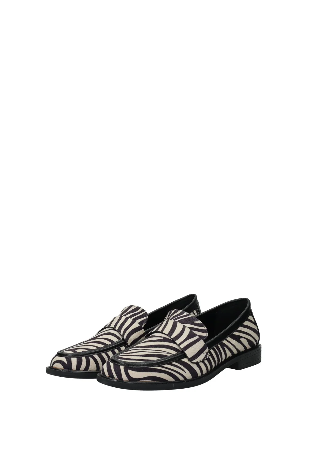 Mocassini donna casual black/white in M.Fiber – EPT1103253 - Image 3