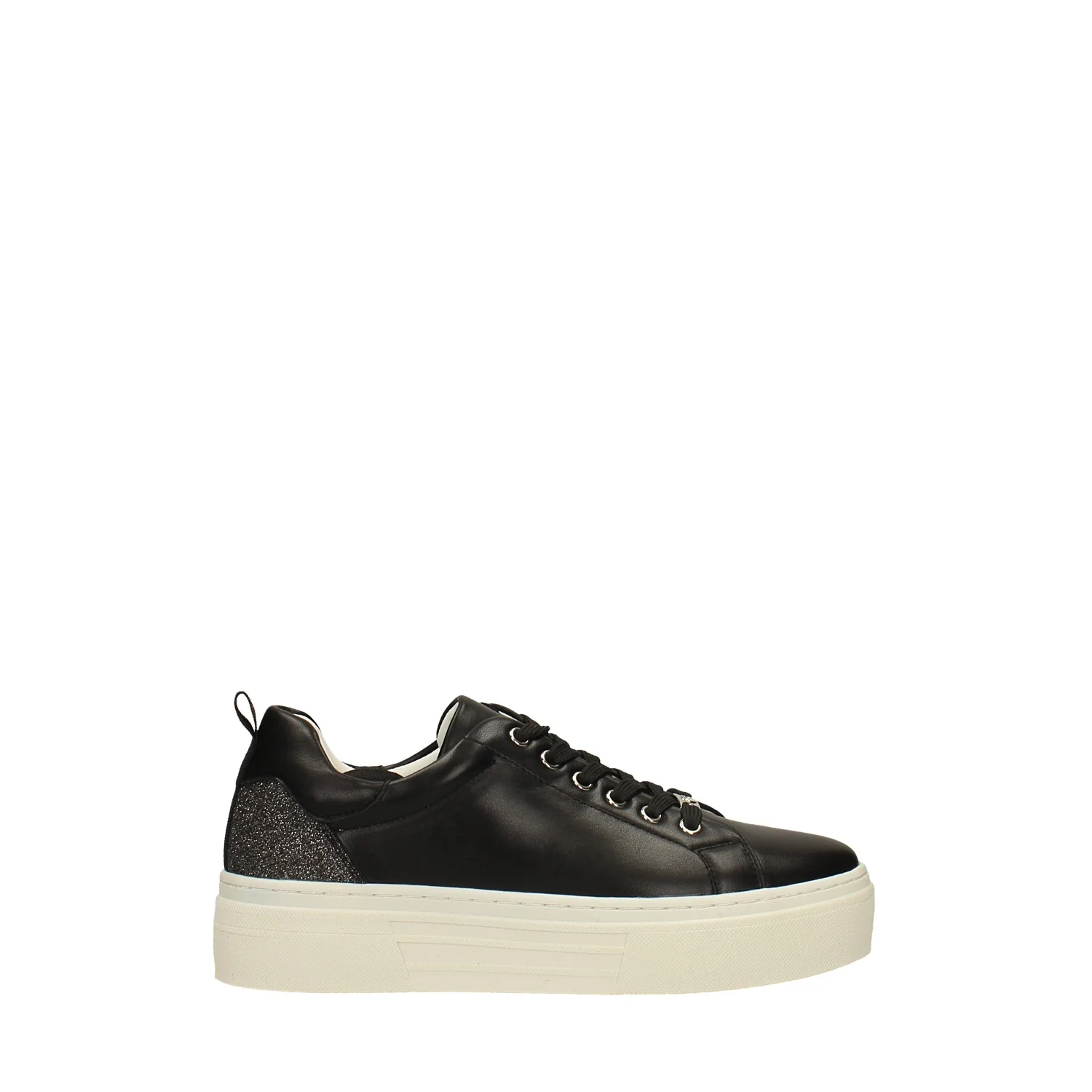 Sneakers con suola in gomma alta 3.5cm