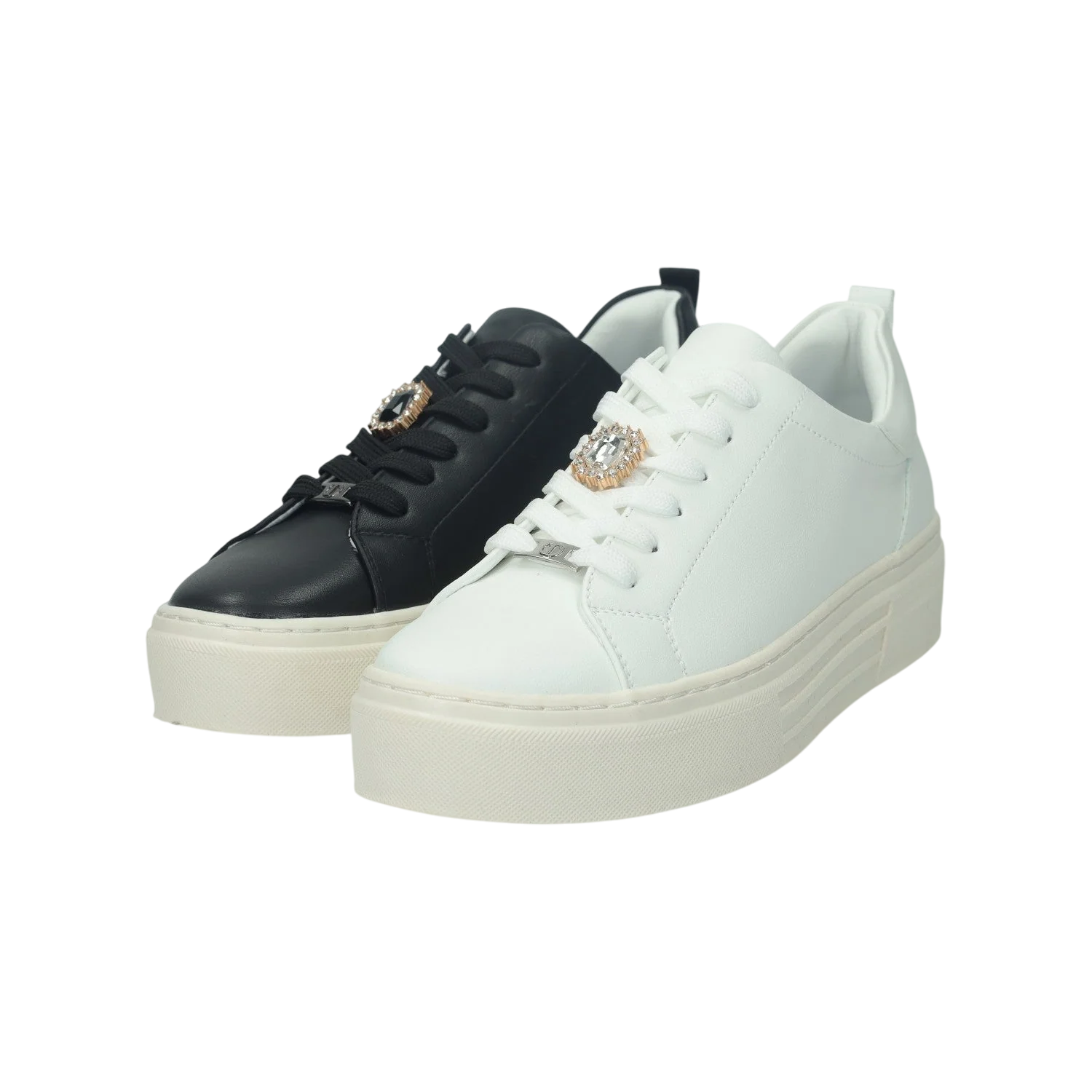 Sneakers con dettaglio in gioiello.Tacco alto 4 cm - Image 10