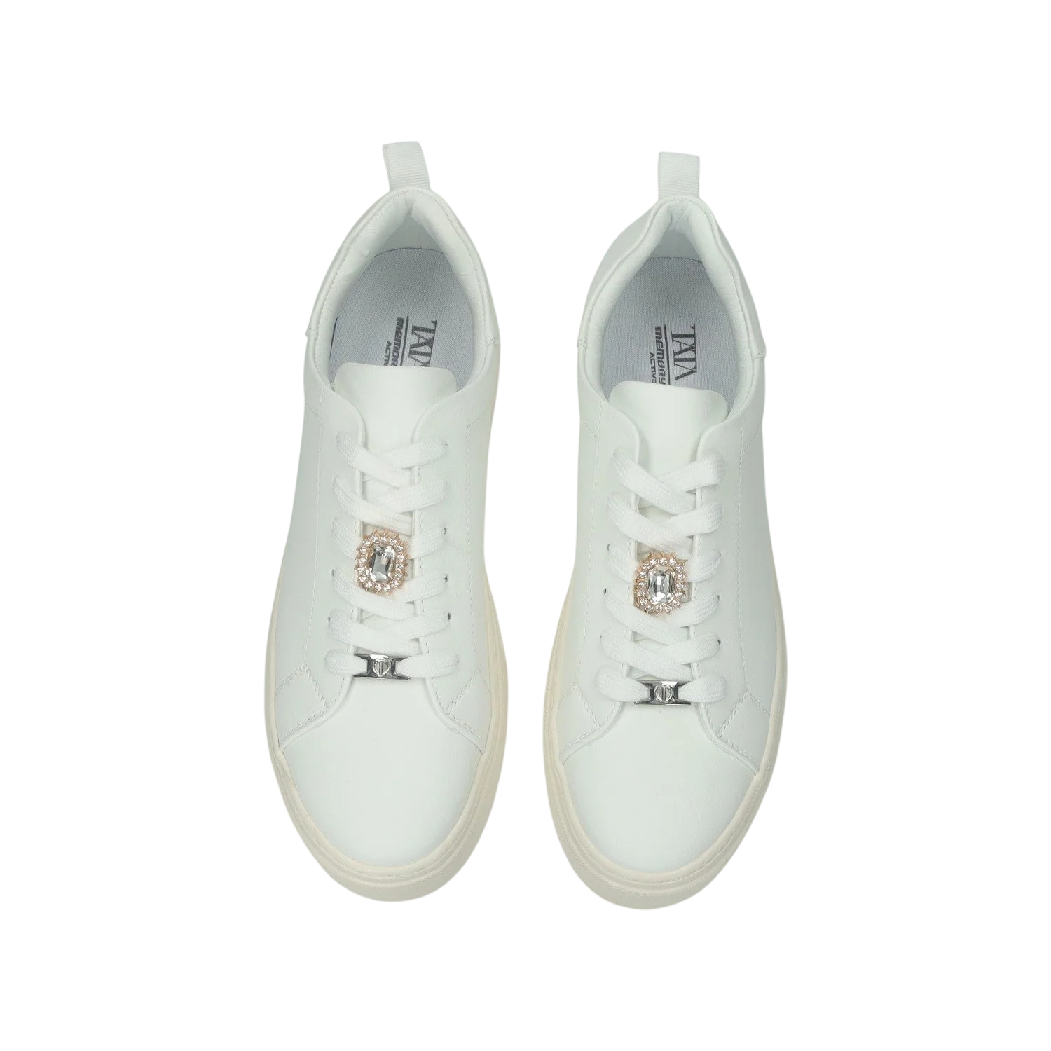 Sneakers con dettaglio in gioiello.Tacco alto 4 cm - Image 11