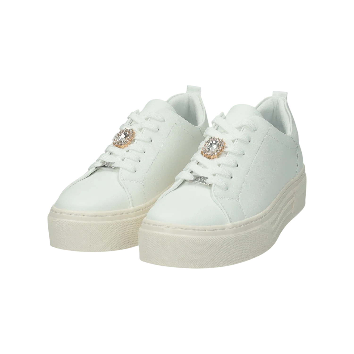Sneakers con dettaglio in gioiello.Tacco alto 4 cm - Image 6