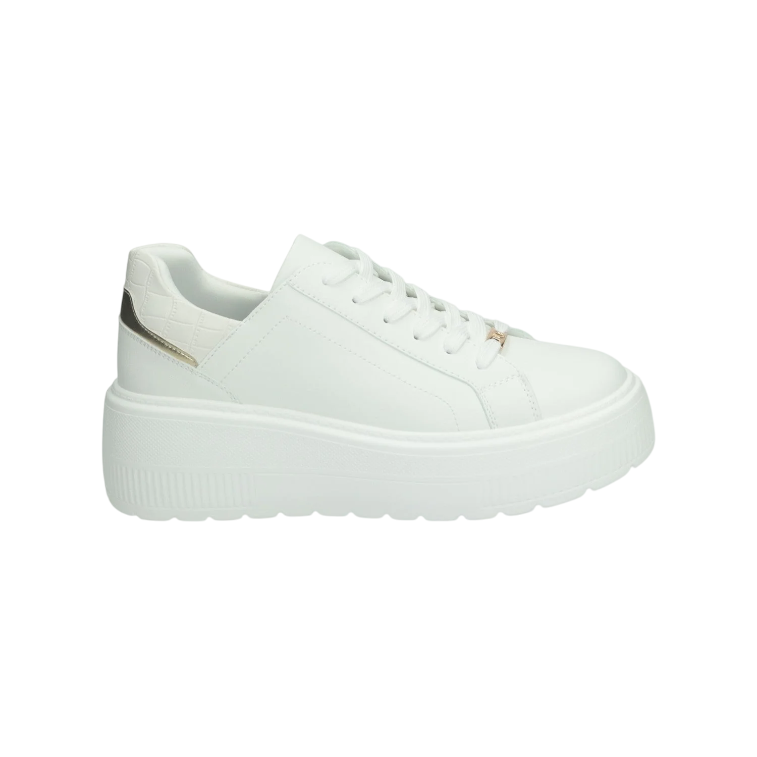 Sneakers con inserti in tessuto.Tacco alto 5cm - Image 9