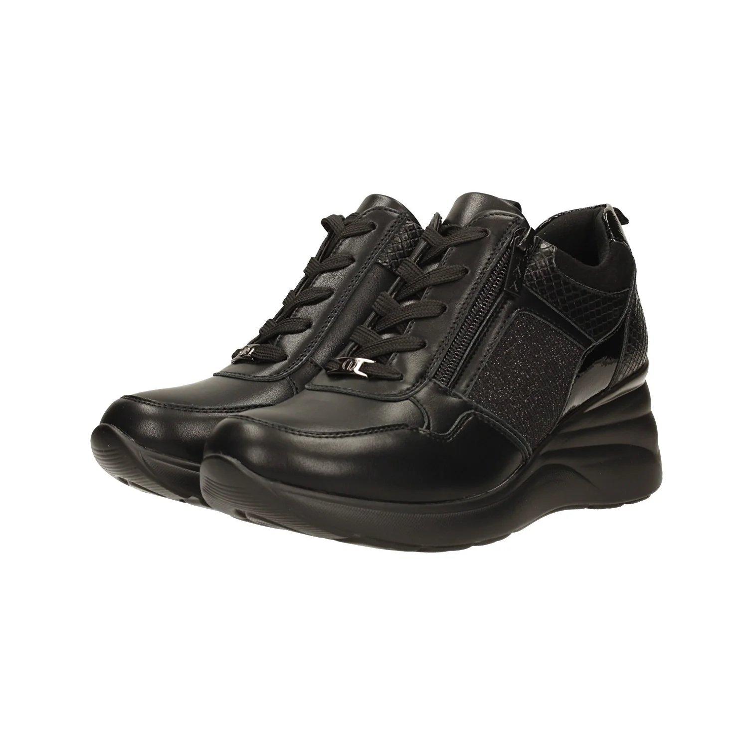 Sneakers con zip laterale. Tacco alto 5cm - Image 2