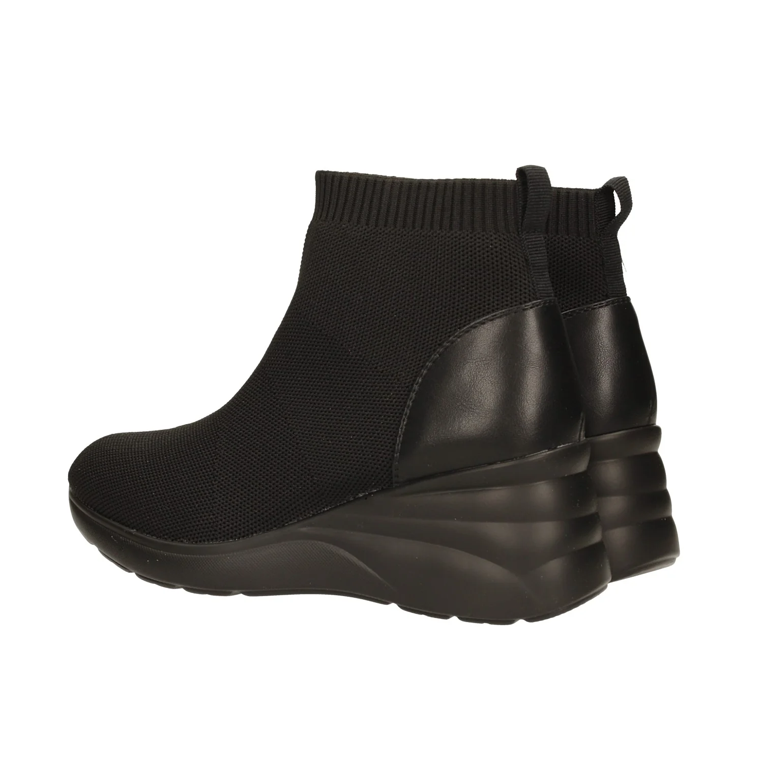 Sneakers calzino in tessuto elasticizzato con tacco alto 5.5cm - Image 6