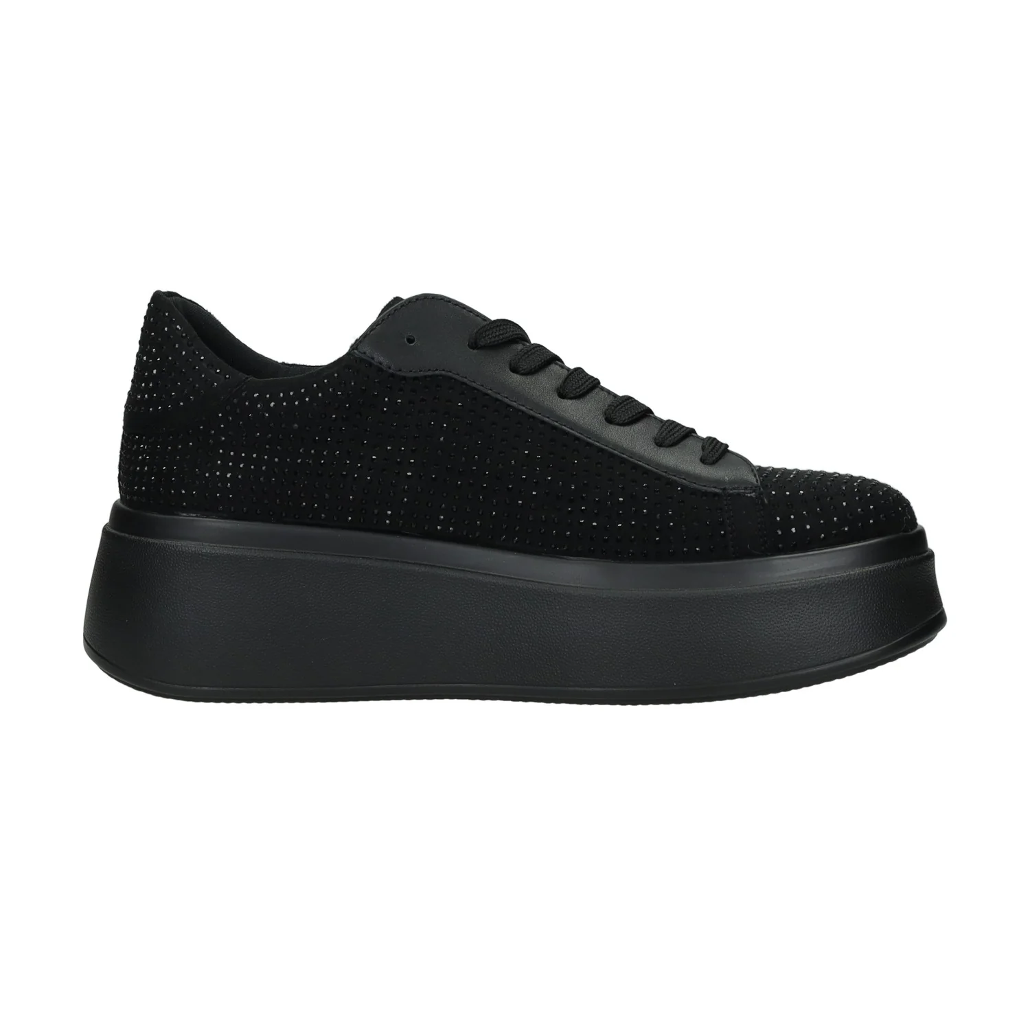 Sneakers ricoperte da strass. Tacco alto: 5 cm - Image 3